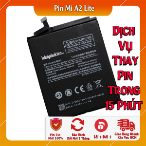 Pin Webphukien cho Xiaomi Mi A2 Lite  Việt Nam (BN47) - 4000mAh 